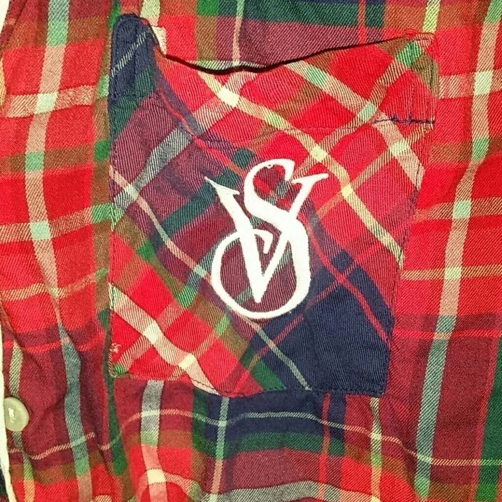 ❤VS Plaid PJ Set